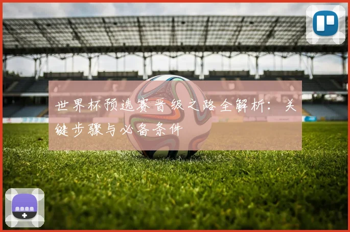 世界杯预选赛晋级之路全解析:关键步骤与必备条件